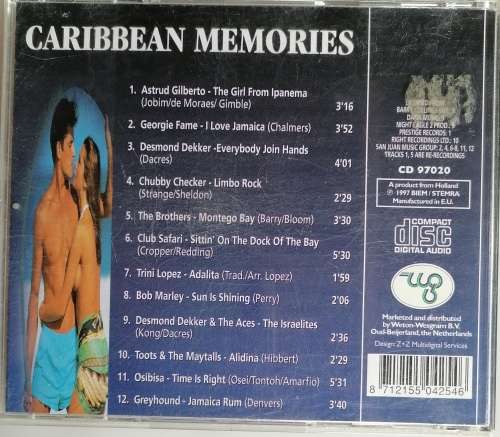 Caribbean memories cd