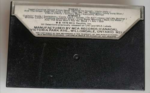 Neil Diamond - 20 Golden greats tape
