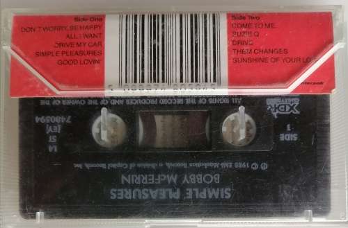 Bobby McFerrin - Simple pleasures tape