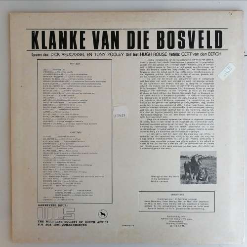 Klanke van die bosveld lp
