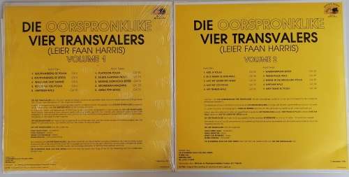Die oorspronklike vier Transvalers volume 1 en 2 (lp)