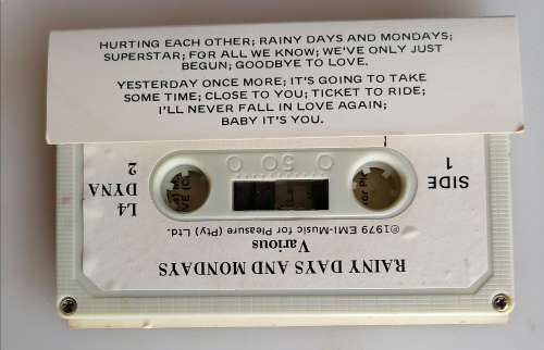 Rainy days and Mondays tape