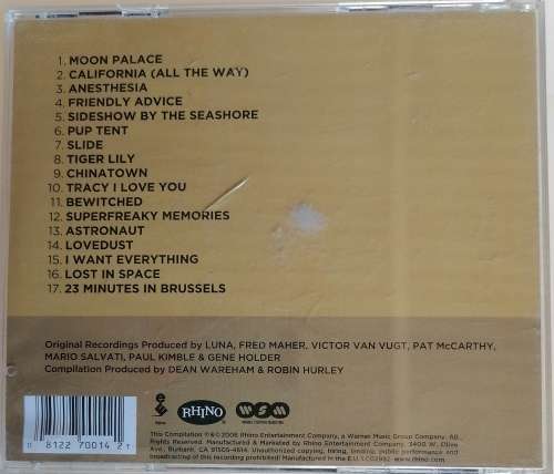 Best of Luna cd