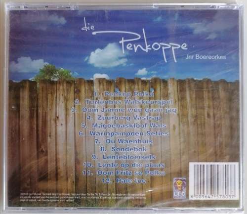 Die Penkoppe Jnr Boereorkes - Jeug erfenis cd *geseel*