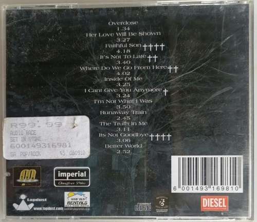 Set in Stone - Audio race cd