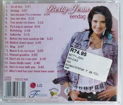 Betty-Jean - Eendag cd