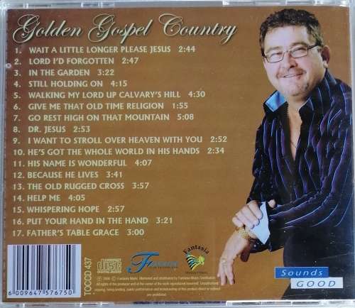 Jeffrey de Bruyn - Golden gospel country cd