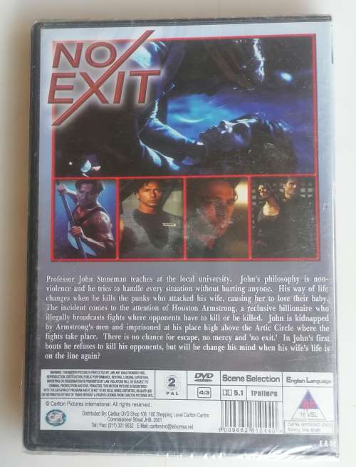 No exit dvd *sealed*