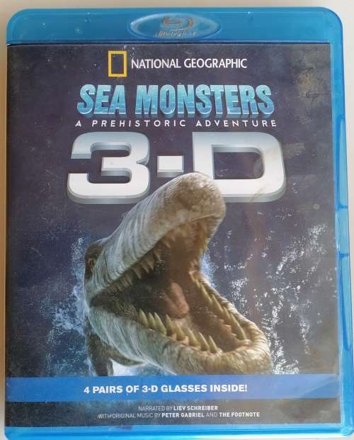 Sea Monsters 3d - BLUE-RAY dvd