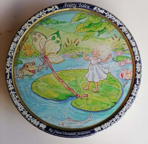 Hans Christian Anderson fairy tales tin