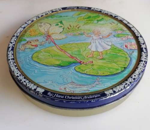 Hans Christian Anderson fairy tales tin