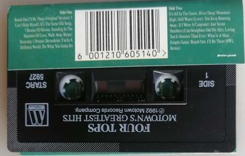 Motown`s greatest hits tape