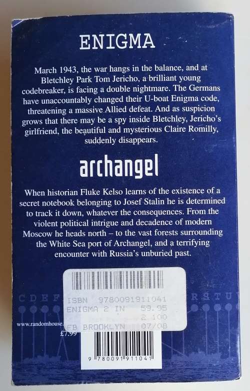Enigma/Archangel by Robert Harris