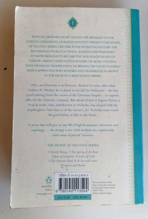 The spring of the ram by Dorothy Dunnett