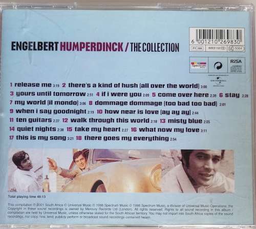 Engelbert Humperdinck - The collection cd