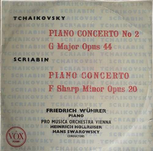Tchaikovsky piano concerto no 2 lp