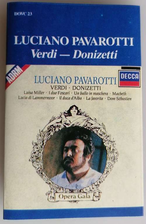 Luciano Pavarotti - Verdi - Donizetti tape