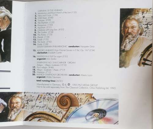 The classical collection: Saint-Saens cd