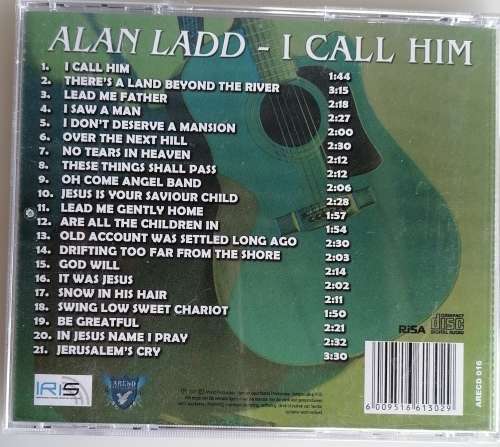 Alan Ladd - I call Him cd