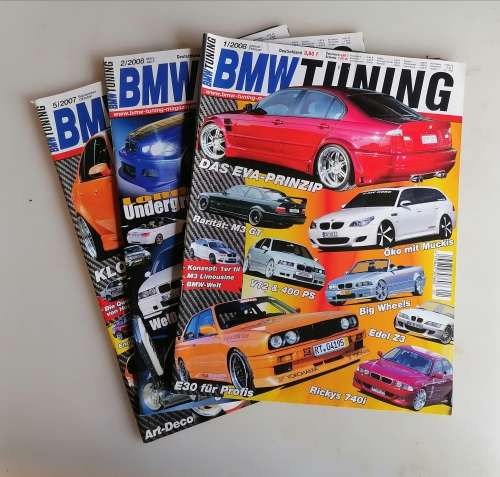 3 X BMW Tuning magazines
