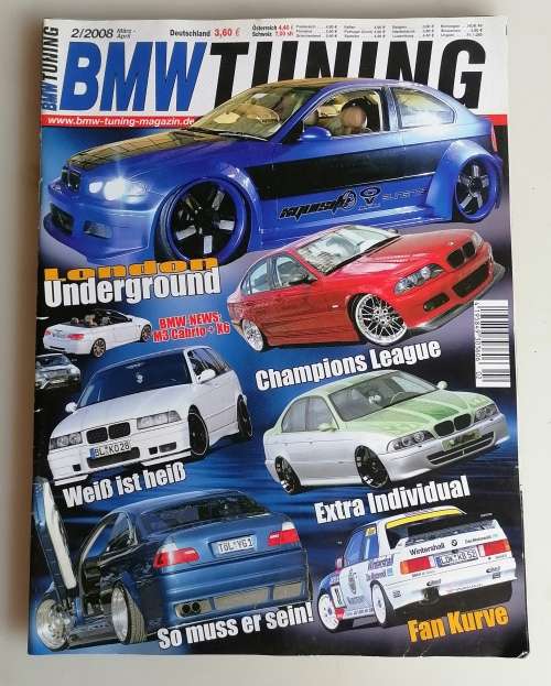 3 X BMW Tuning magazines