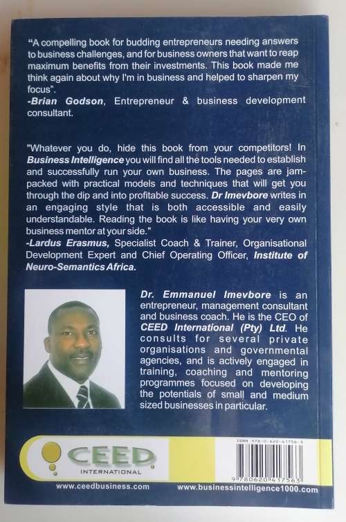 Business intelligence by dr Emmanuel Imevbore