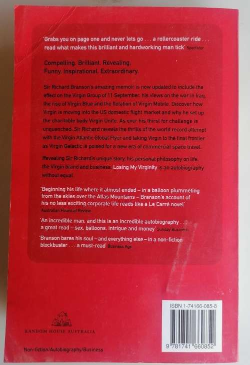 Richard Branson The autobiography