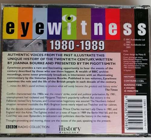 Eyewitness 1980-1989
