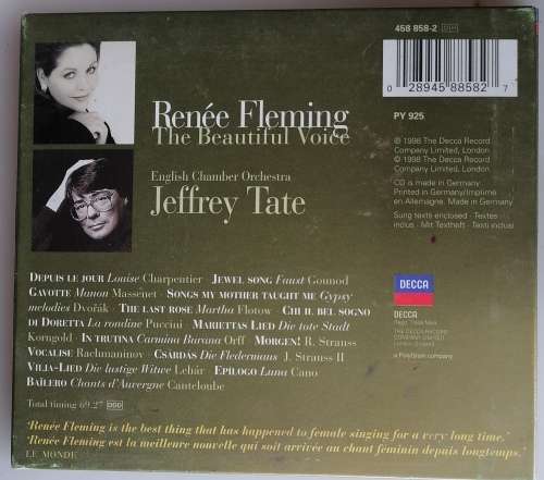 Renee Fleming - The beautiful voice cd