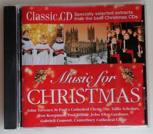 Music for Christmas cd