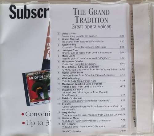 The Grand Tradition cd