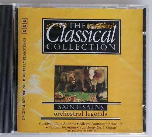 Saint-Saens orchestral legends cd