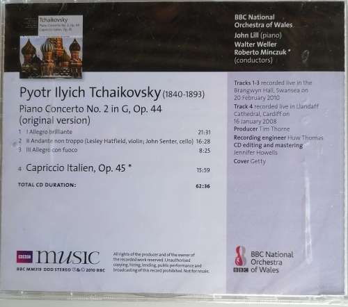 Tchaikovsky piano concerto *sealed*