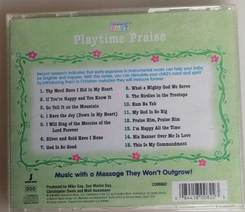 Playtime praise cd