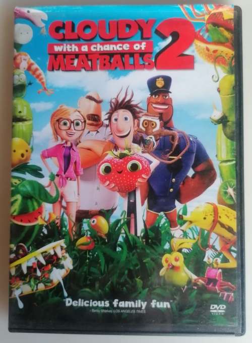 Cloudy with a chance of meatballs 2 dvd