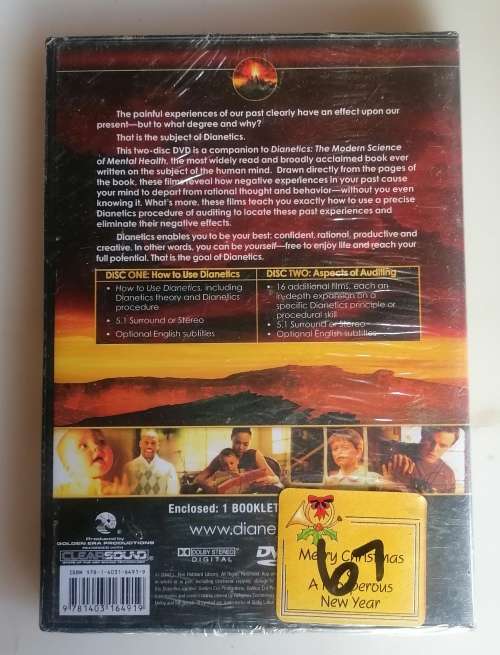 How to use dianetics dvd *sealed*