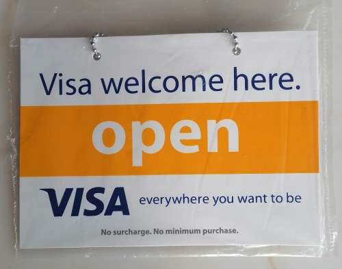 Visa sign *sealed*
