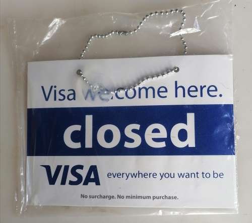 Visa sign *sealed*