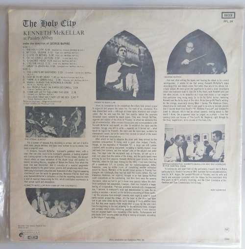 The holy city lp