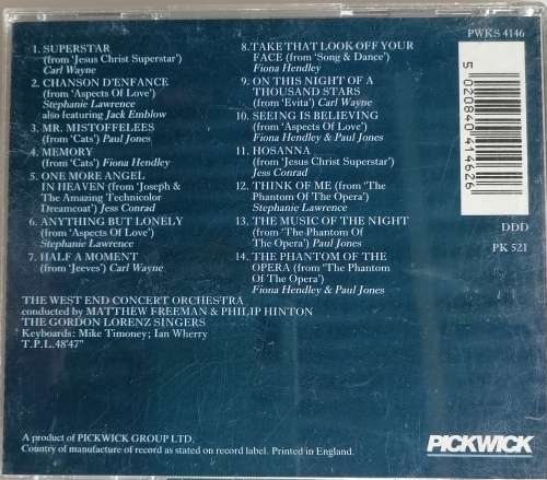 The Andrew Lloyd Webber songbook cd