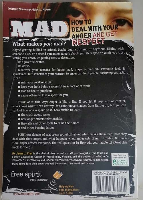 Mad, how to deal with your anger and get respect by James J Christ