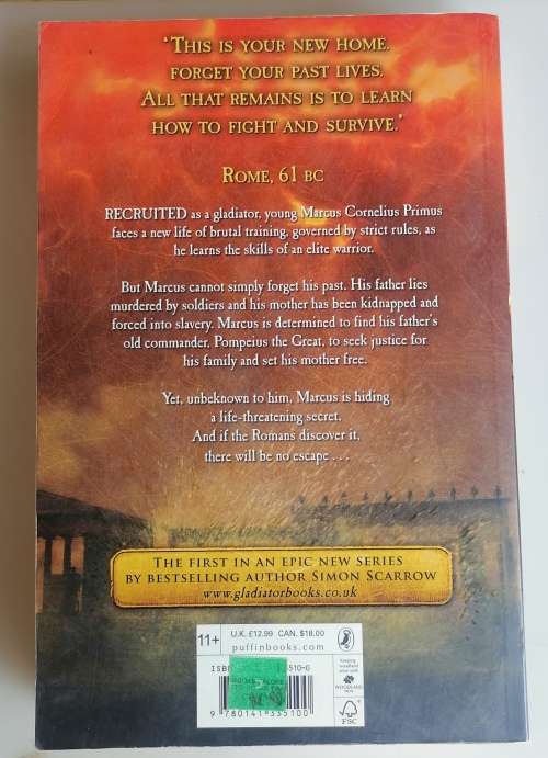 Gladiator by Simon Scarrow