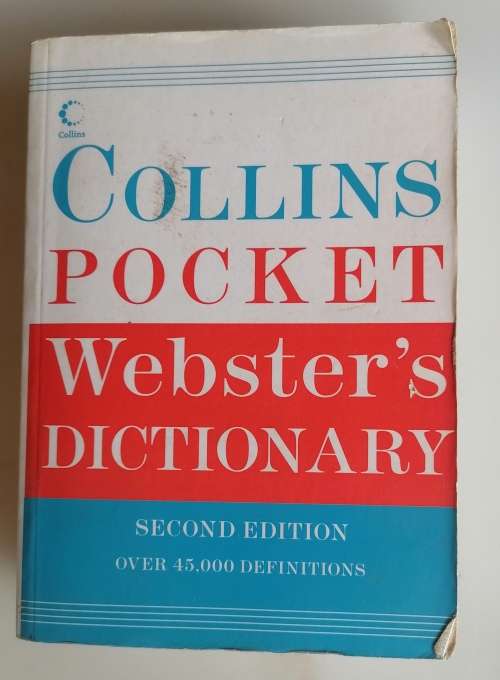 Collins pocket Webster`s dictionary