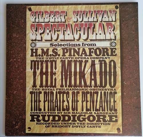 Gilbert and Sullivan spectacular lp