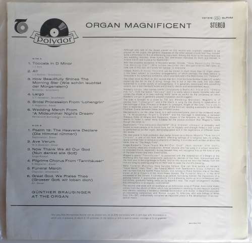 Organ magnificent lp