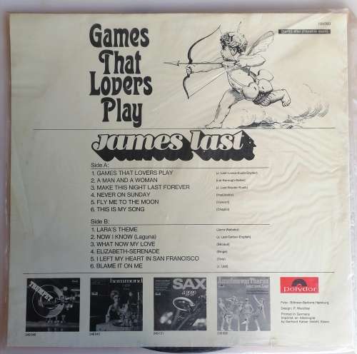 James Last - Games that lovers play lp