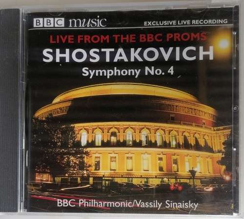 Shostakovich symphony no 4 (cd)