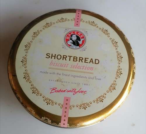 Bakers shortbread tin