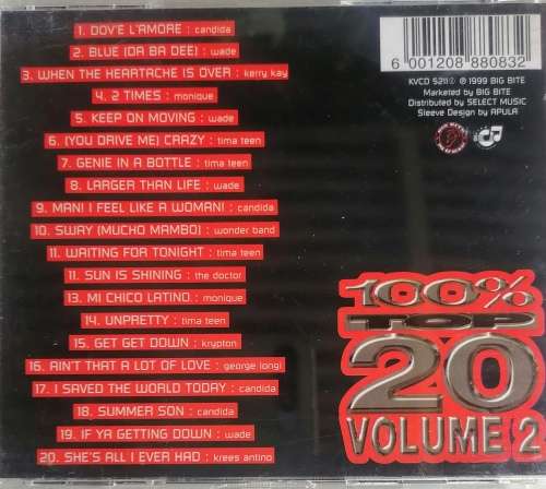 100% Top 20 volume 2 (cd)
