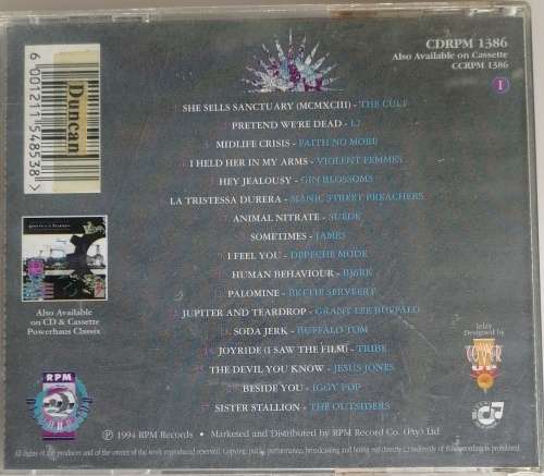 Modern rock of the nineties cd